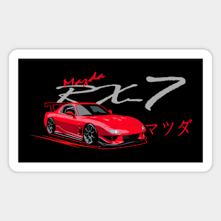 Mazda RX7 FD, JDM, Japanese cars Magnet